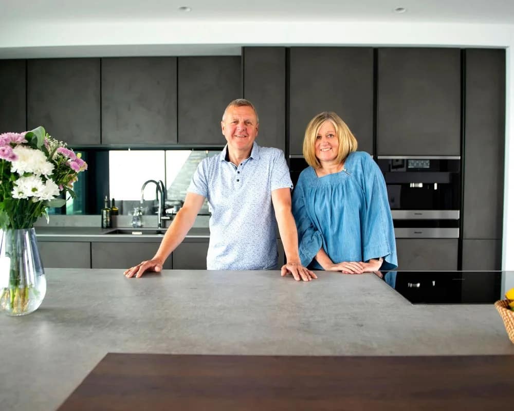 Grand Designs Worktop For Andy & Jeanette In Scotland