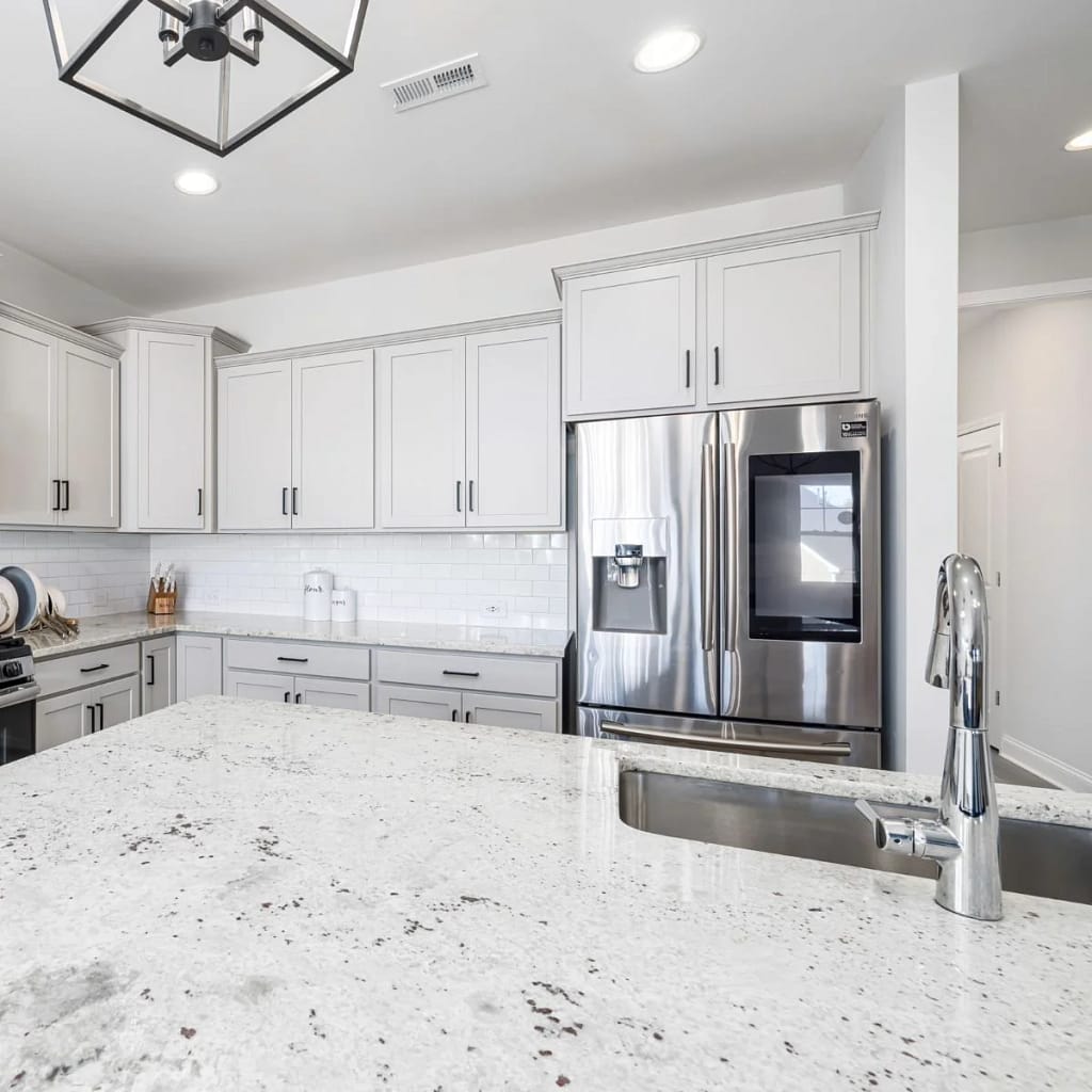 Granite Kitchen White