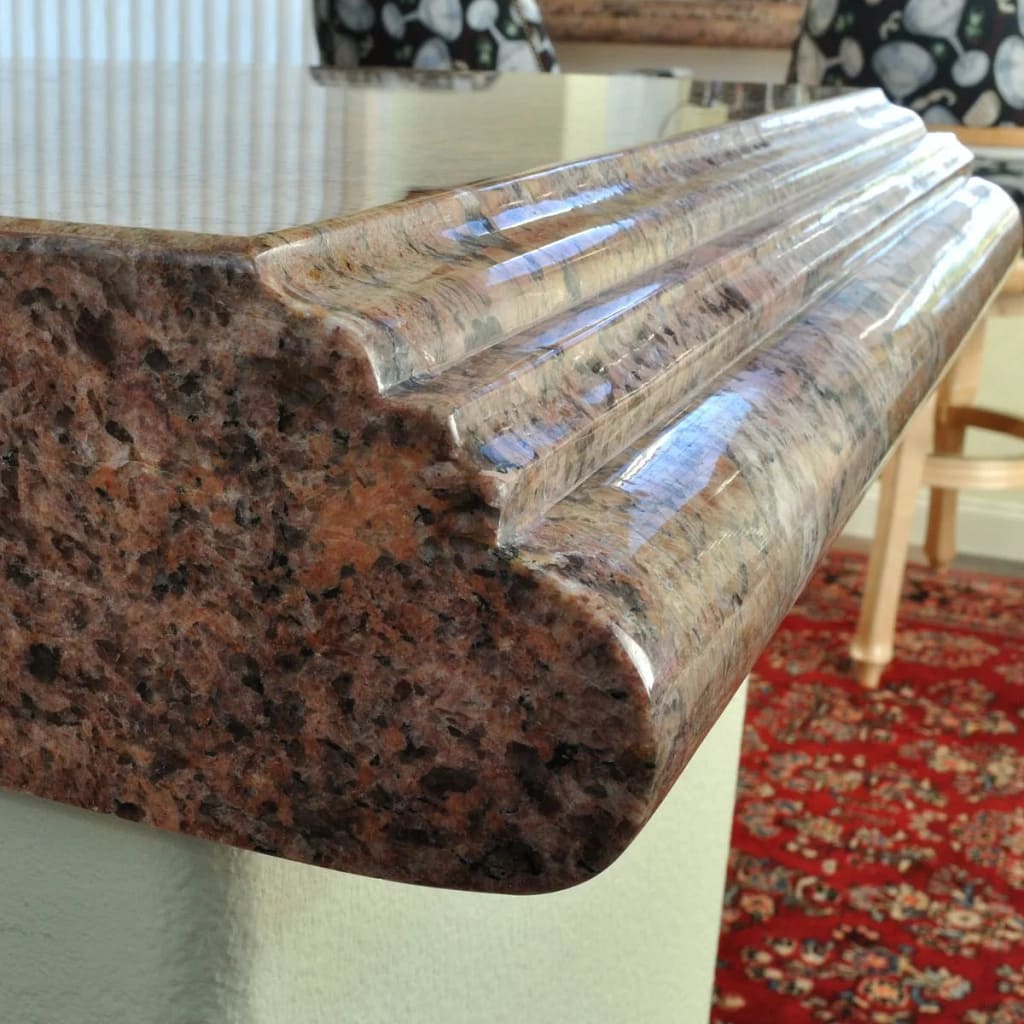 Graite Kitchen Worktop Ogee Edge Detailing