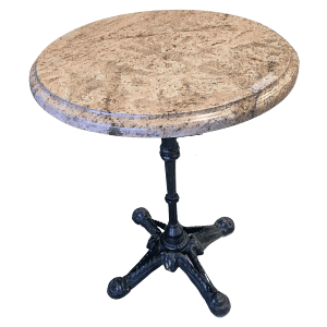 Granite Circular Table In Pink Shivokashi