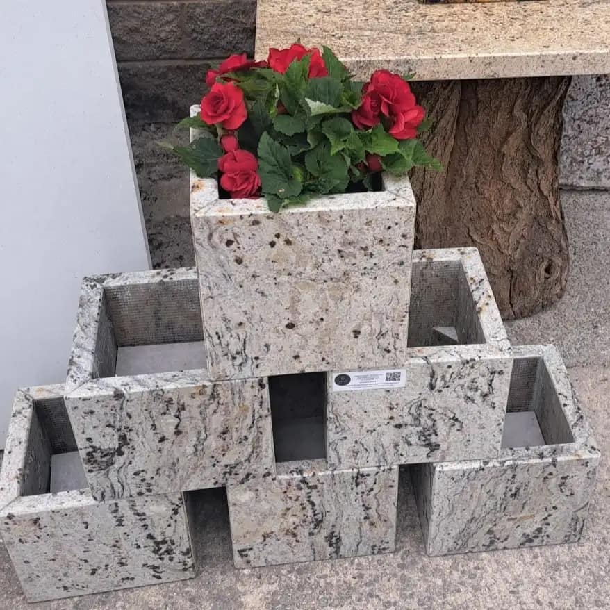 Granite And Quartz Planters - Image 2